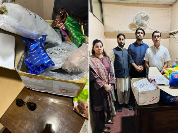 نیوایئر نائٹ پارٹی کیلئے امریکا سے پاکستان اسمگل کی گئی منشیات پکڑی گئی
