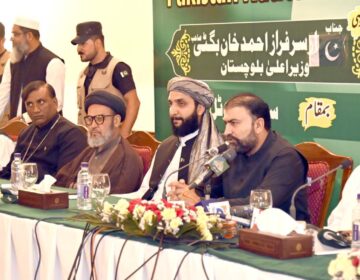 چند سو مسلح افراد کا جتھا 25 کروڑ عوام پر اپنا نظریہ مسلط نہیں کر سکتا، بلوچستان میں امن لوٹ رہا ہے، میر سرفراز بگٹی