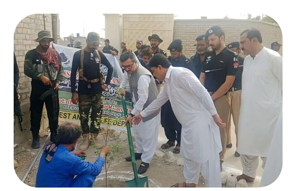 کچھی میں یومِ آزادی کے موقع پر مون سون 2025 شجر کاری مہم کا آغاز
