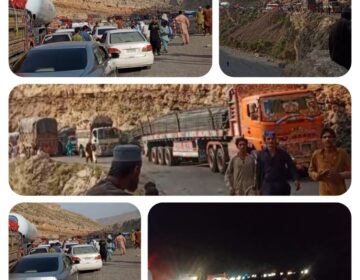 پیر پنجہ کے مقام پر دس گھنٹے ٹریفک جام،مرد خواتین اور بچے بزرگوں کو گرمی میں پریشان