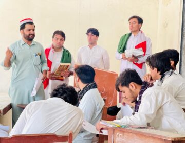 پشتونخوا اسٹوڈنٹس آرگنائزیشن چمن – طلبہ رابطہ مہم