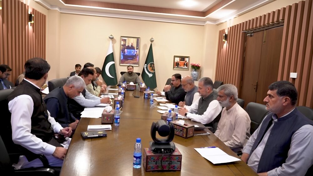 صوبائی حکومت گوادر کے پانی کے مسائل کے پائیدار حل کے لیے اپنے وسائل سے جامع منصوبہ بندی پر عمل پیرا ہے، وزیر اعلی بلوچستان میر سرفراز بگٹی