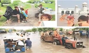 پنجاب میں سیلاب سے 30 اموات، ہزاروں دیہات زیر آب، 15 لاکھ سے زائد شہری متاثر