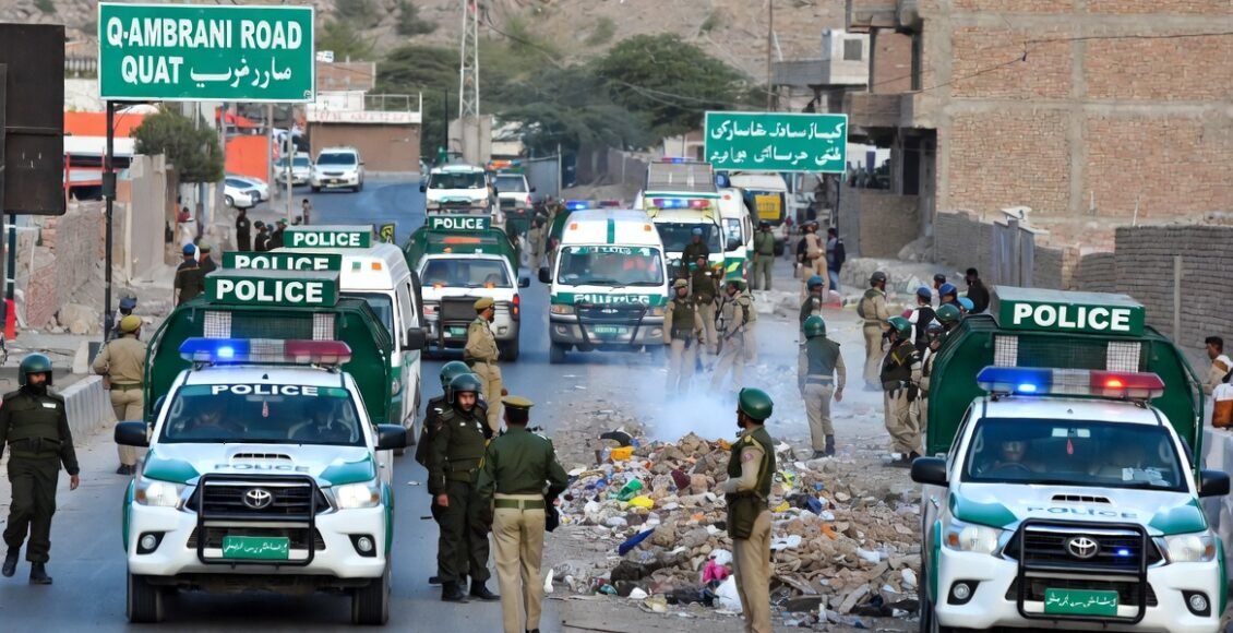 کوئٹہ،قمبرانی روڈ پر کچرے کے ڈھیر میں دھماکہ، پولیس کی بھاری نفری موقع پر پہنچ گئی