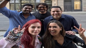 فیصل کپاڈیا، مومنہ مستحسن اور بھارتی کامیڈین کی نیویارک میں ملاقات