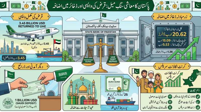 پاکستان نے متحدہ عرب امارات کے تمام ڈپازٹ بروقت واپس کر دیئے