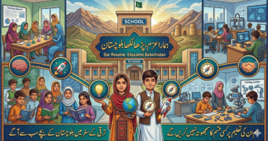 تخلیقی اور باہمت اقدامات بلوچستان کے روشن اور تعلیم یافتہ مستقبل کی ضمانت ہیں، سرفراز بگٹی