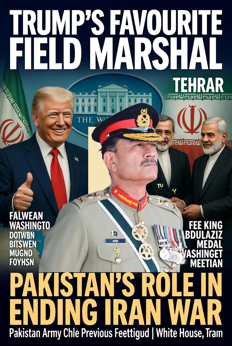 ایران جنگ کے خاتمے کا مرکزی کردار، ٹرمپ کے فیورٹ فیلڈ مارشل