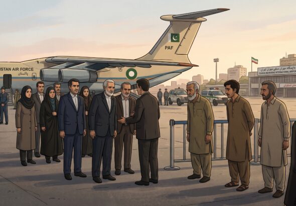 *اسرائیلی حملے کا خدشہ، پاک فضائیہ کا بڑا آپریشن، ایرانی وفد کو بحفاظت تہران پہنچایا*