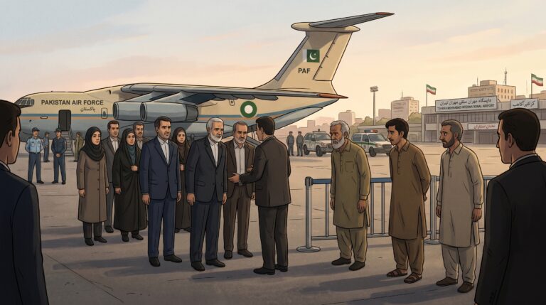 *اسرائیلی حملے کا خدشہ، پاک فضائیہ کا بڑا آپریشن، ایرانی وفد کو بحفاظت تہران پہنچایا*