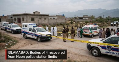 اسلام آباد: تھانہ نون کی حدود سے خاتون اور بچے سمیت 4 افراد کی لاشیں برآمد