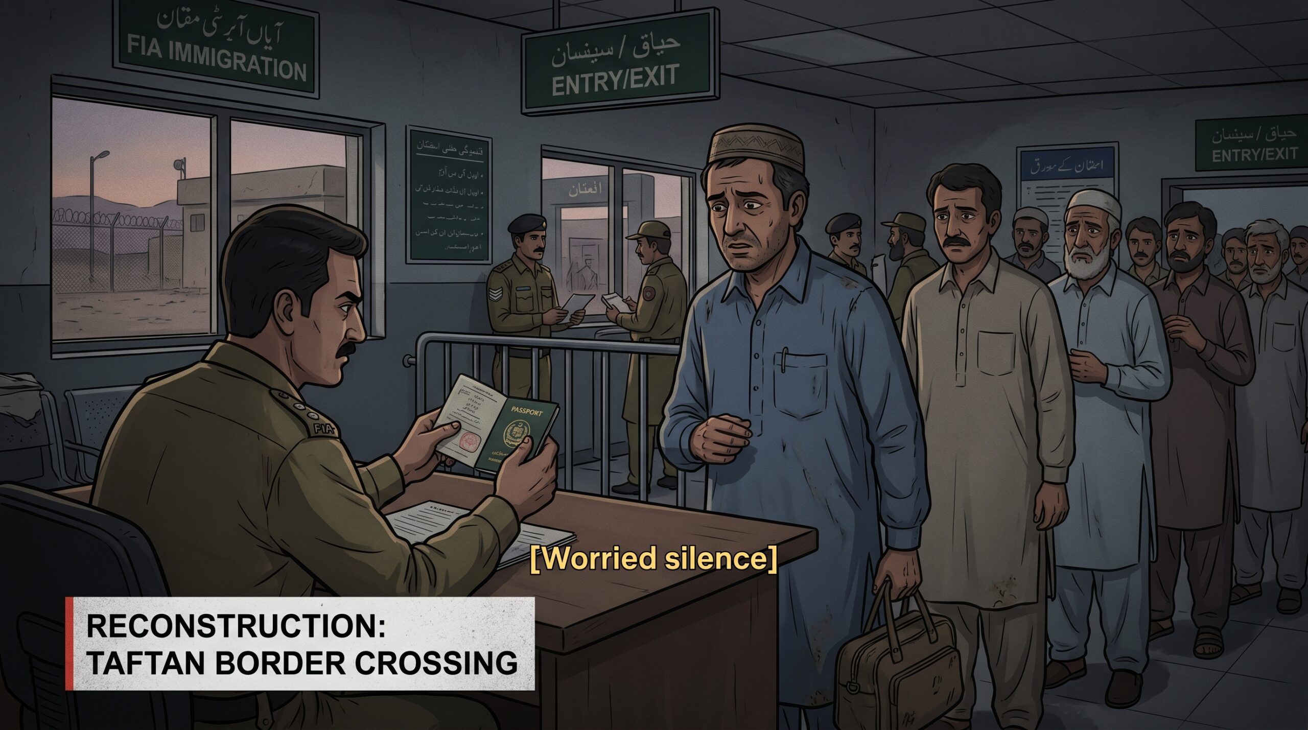 تفتان بارڈر پر ایف آئی اے کی بڑی کارروائی: جعلی پاسپورٹ پر پاکستان داخلے کی کوشش ناکام