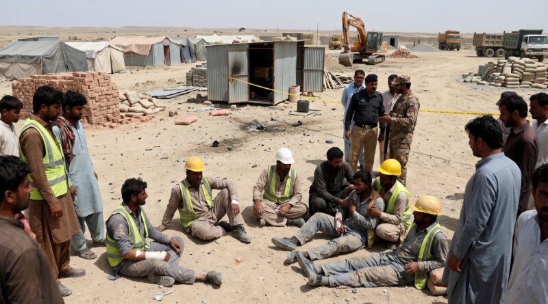 دالبندین، آبادکاروں کے ڈیرے پر دستی بم حملہ، تعمیراتی شعبے سے وابستہ 5 افراد زخمی