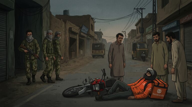 کوئٹہ میں خون کی ہولی جاری ، سریاب روڈ پر فوڈا پانڈا ڈیلیوری رائیڈر قتل