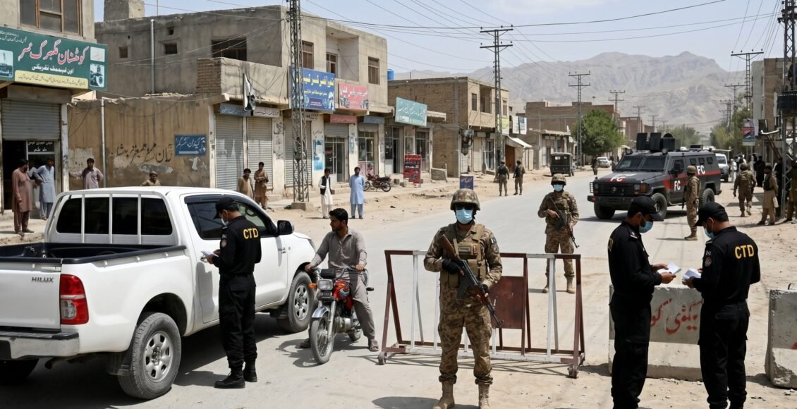 کوئٹہ: راکٹ فائرنگ کے بعد شہر میں سیکیورٹی ہائی الرٹ