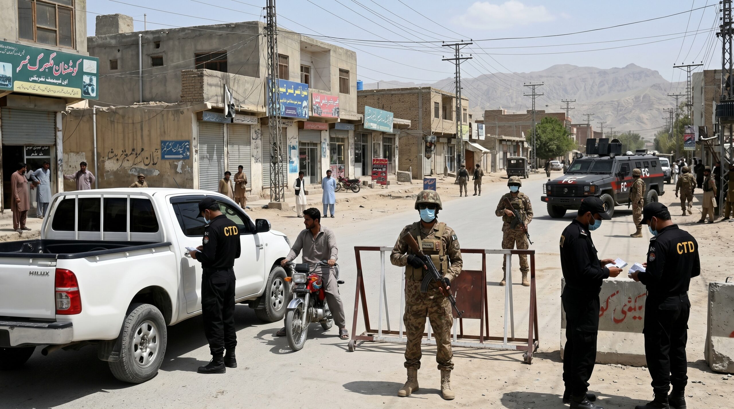 کوئٹہ میں راکٹ فائرنگ، شہر بھر میں سیکیورٹی ہائی الرٹ