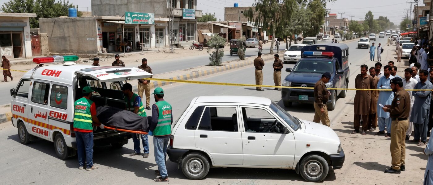 کوئٹہ، لنک بادینی روڈ پر گاڑی پر فائرنگ، ایک شخص جاں بحق