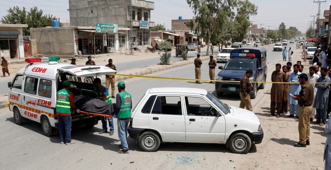 کوئٹہ، لنک بادینی روڈ پر گاڑی پر فائرنگ، ایک شخص جاں بحق