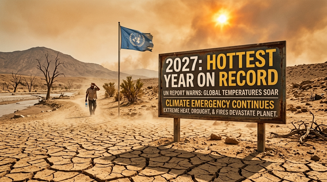 2027تاریخ کا گرم ترین سال بن سکتا ہے، اقوام متحدہ کی چونکا دینے والی رپورٹ