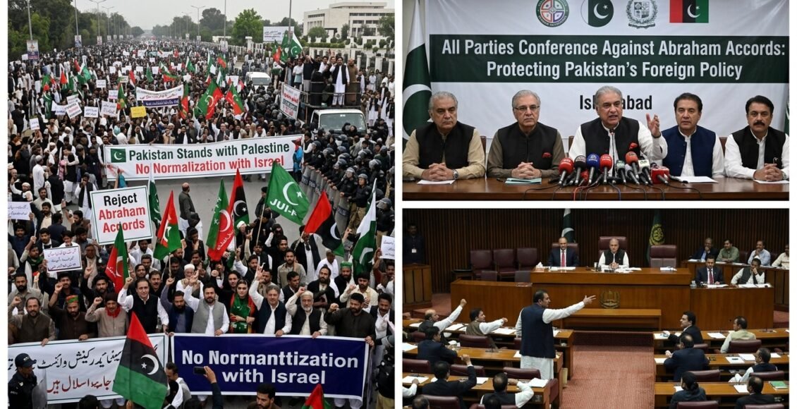 پاکستان میں Abraham Accords کے معاملے پر اپوزیشن کا سخت ردِعمل