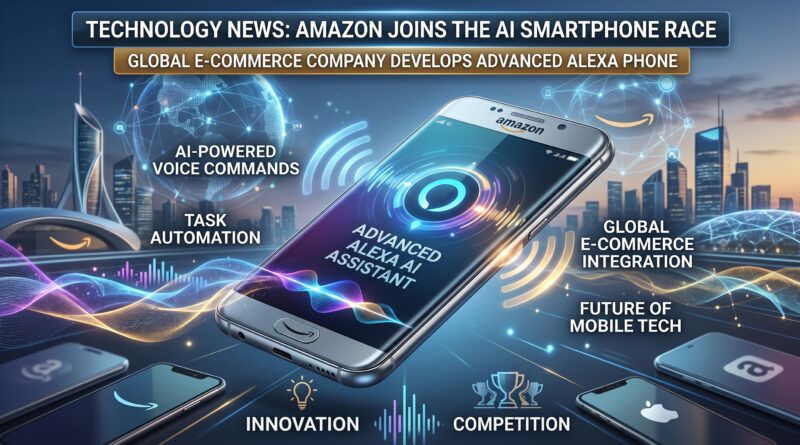 Amazon بھی AI اسمارٹ فون بنانے کی دوڑ میں شامل