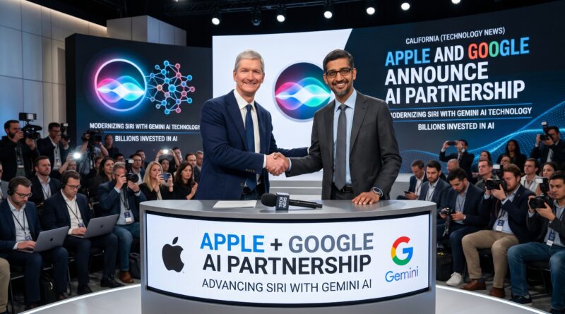 Apple اور Google کے درمیان AI شراکت داری کا اعلان