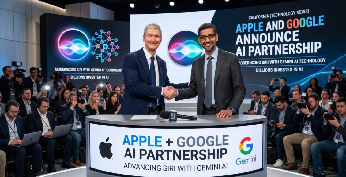 Apple اور Google کے درمیان AI شراکت داری کا اعلان