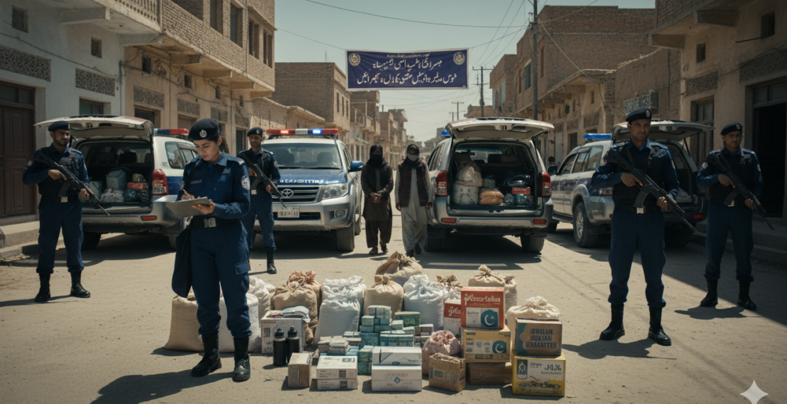 بلوچستان پولیس عوام کے جان و مال کے تحفظ کے لیے اپنی فرائض کی ادائیگی کو یقینی بناتے ہوئے شہریوں کو پر امن اور جرائم سے پاک ماحول فراہم کرنے کے حوالے سے متحرک