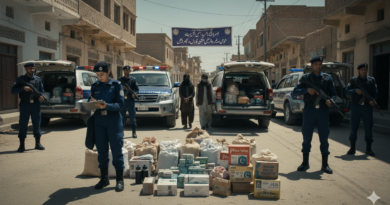 بلوچستان پولیس عوام کے جان و مال کے تحفظ کے لیے اپنی فرائض کی ادائیگی کو یقینی بناتے ہوئے شہریوں کو پر امن اور جرائم سے پاک ماحول فراہم کرنے کے حوالے سے متحرک