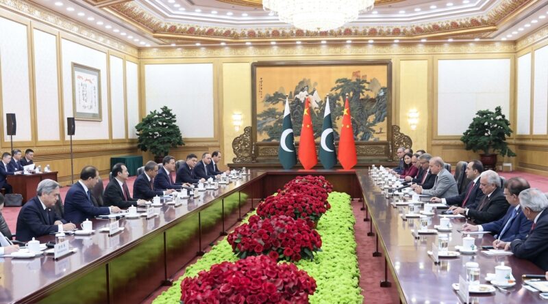 پاکستان اور چین کا قومی مفادات پر ایک دوسرے کی مکمل حمایت کا اعلان