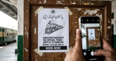 محکمہ ریلویز نے عیدالاضحٰی پر کوئٹہ سے کراچی کے لئے اسپیشل ٹرین چلانے کااعلان کردیا ،کوئٹہ سے کراچی کے لئے عید اسپیشل 23 مئی کو صبح 10 بجے روانہ ہوگی