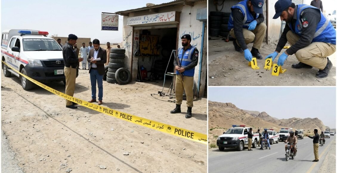 کوئٹہ کے نواحی علاقے مشرقی بائی پاس پر نامعلوم افراد کی فائرنگ، پنچر دکاندار موقع پر جاں بحق