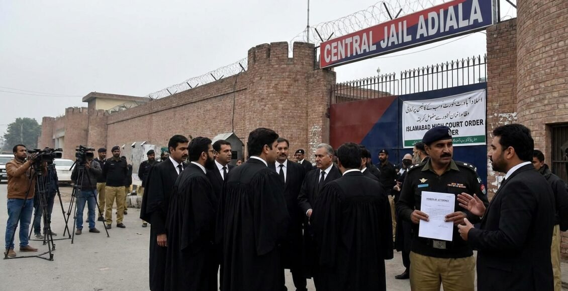 اسلام آباد ہائیکورٹ نے سپریڈنٹ اڈیالہ جیل کو عمران خان اور بشری بی بی کے وکالت نامہ دستخط کرا کے دینے کا حکم دے دیا