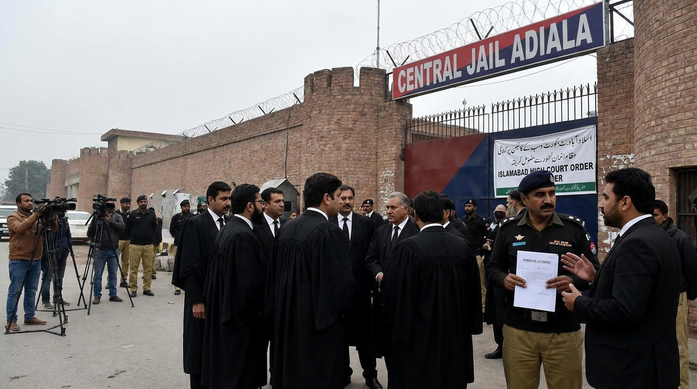 اسلام آباد ہائیکورٹ نے سپریڈنٹ اڈیالہ جیل کو عمران خان اور بشری بی بی کے وکالت نامہ دستخط کرا کے دینے کا حکم دے دیا