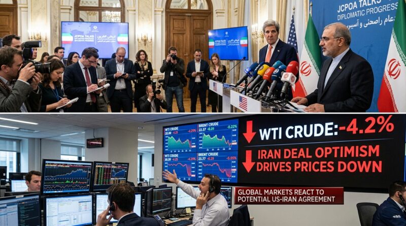 مشرقِ وسطیٰ: امریکا، ایران ڈیل کے قریب — تیل کی قیمتیں نیچے