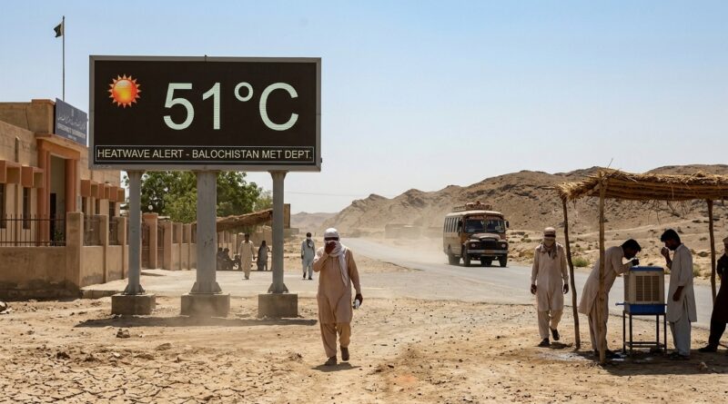 بلوچستان کے بیشتر اضلاع میں موسم گرم اور خشک رہے گا
