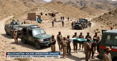 بلوچستان میں بڑا آپریشن، فورسز کی کارروائی میں 4 دہشتگرد مارے گئے، 2 اہلکار شہید