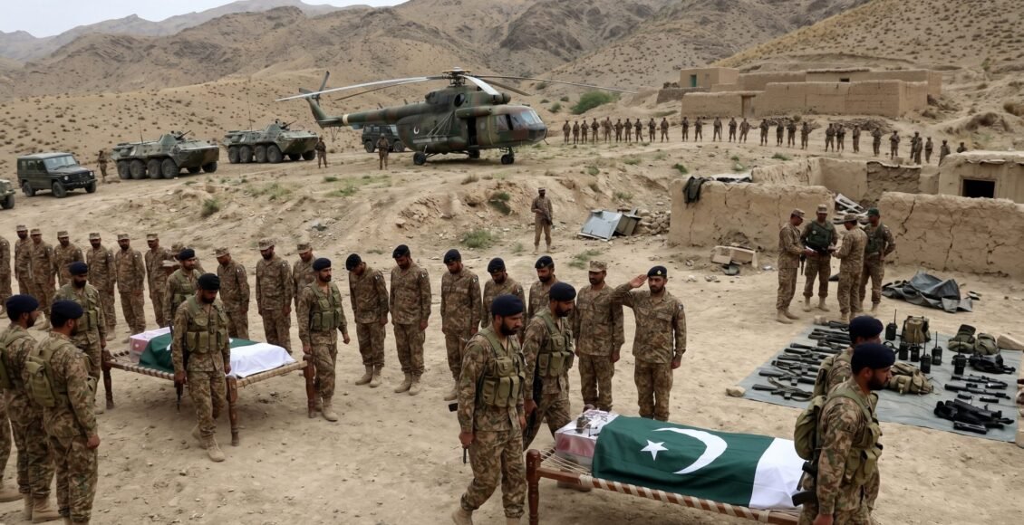 بلوچستان میں سکیورٹی فورسز کا آپریشن؛ 7 دہشتگرد ہلاک، میجر سمیت5 جوان شہید
