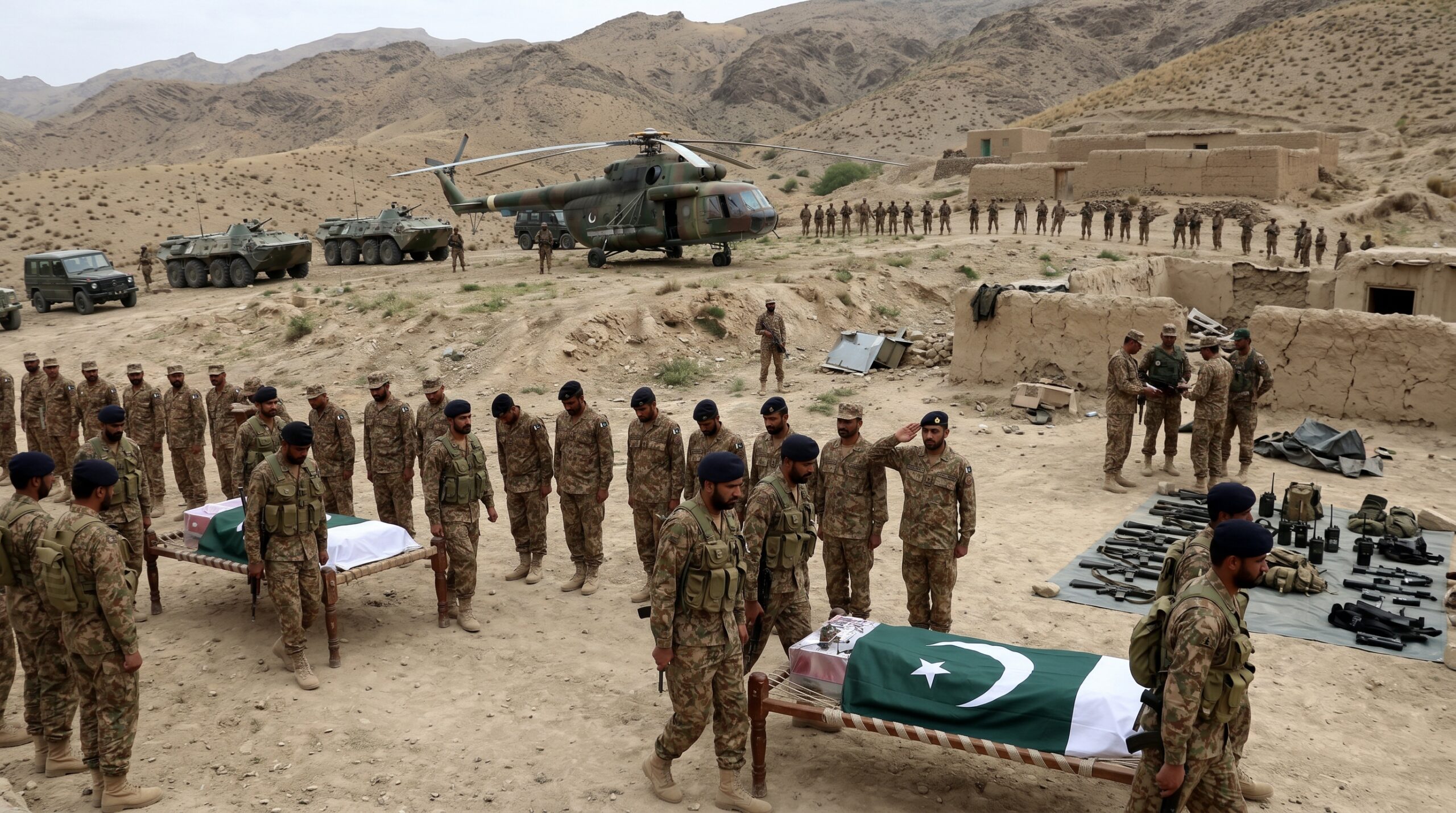 بلوچستان میں سکیورٹی فورسز کا آپریشن؛ 7 دہشتگرد ہلاک، میجر سمیت5 جوان شہید
