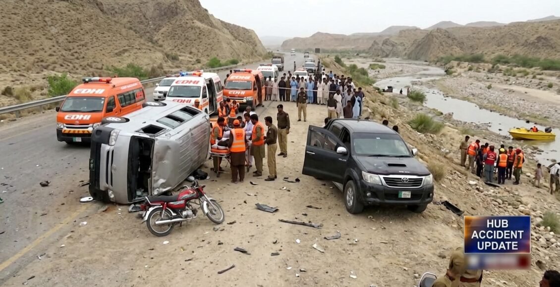 حب اور گردونواح میں ٹریفک حادثات اور ڈوبنے کے واقعات، 7افراد جاں بحق، 11 زخمی
