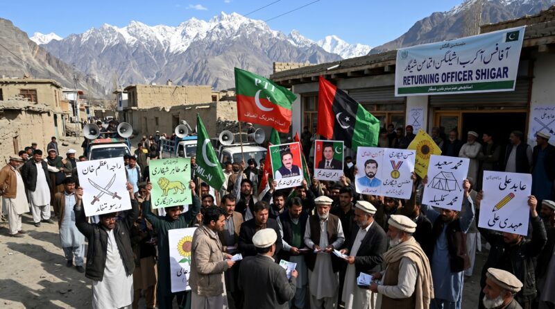 حلقہ جی بی اے12شگر میں انتخابی دنگل سج گیا ،10امیدوار مدمقابل