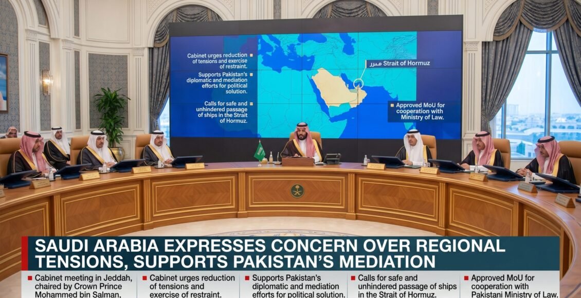 سعودی عرب کا خطے میں فوجی کشیدگی پر اظہارِ تشویش، پاکستان کی ثالثی و سفارتی کوششوں کی حمایت