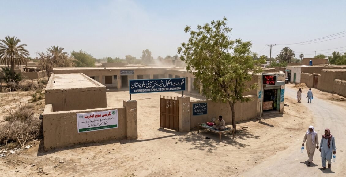 شدید گرمی اور ہیٹ ویو کے خدشات، بلوچستان کے گرم علاقوں میں تعلیمی اداروں کی تعطیلات پر غور