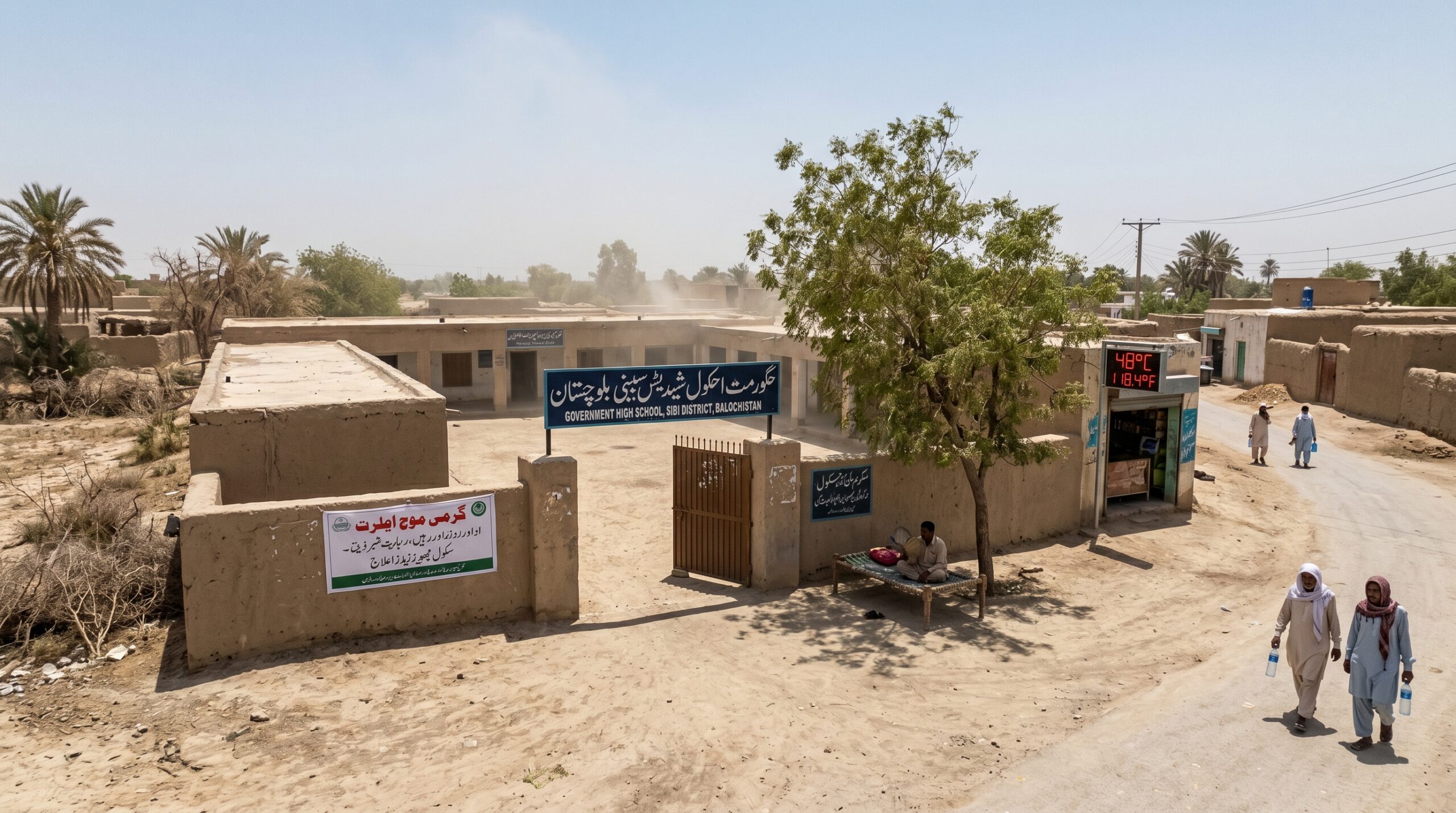 شدید گرمی اور ہیٹ ویو کے خدشات، بلوچستان کے گرم علاقوں میں تعلیمی اداروں کی تعطیلات پر غور