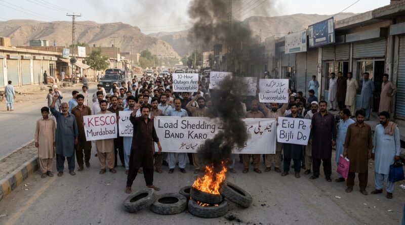 عیدالاضحی سے قبل کوئٹہ میں غیر اعلانیہ لوڈشیڈنگ کا بحران شدت اختیار کر گیا