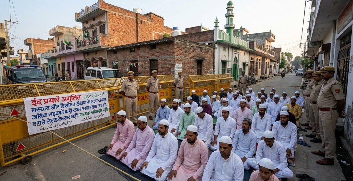 بھارت میں عید نماز کے لیے عوامی مقامات پر پابندیوں سے مسلمان پریشان