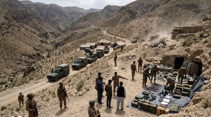 منگلہ زرغون غر میں 13 مئی سے جاری انٹیلی جنس بیسڈ آپریشن میں فتنہ الہندوستان کے 35 سے زائد خوارج ہلاک