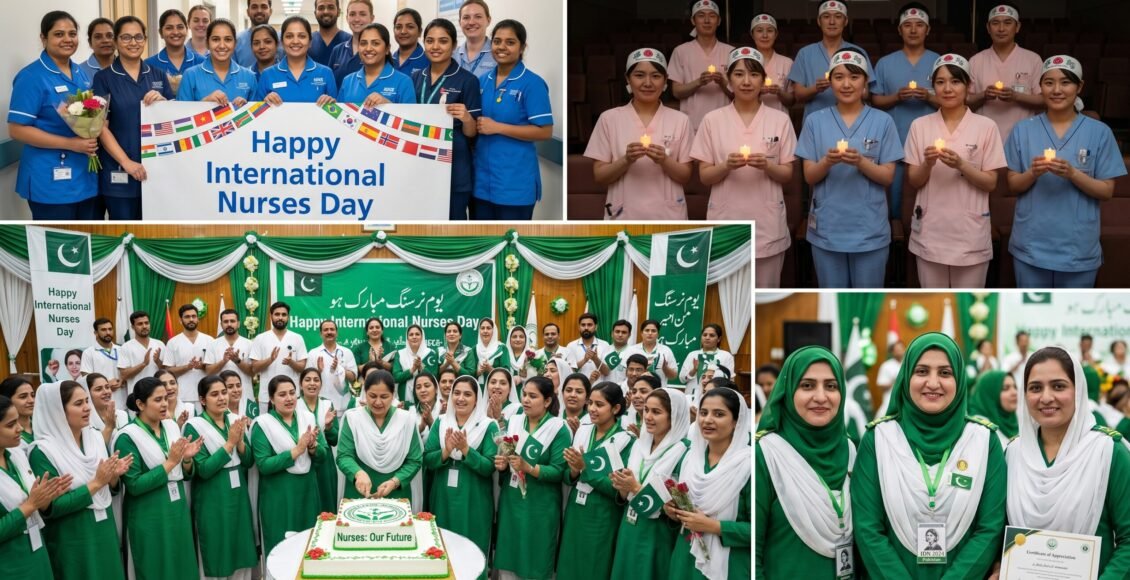 پاکستان سمیت دنیا بھر میں نرسنگ ڈے منایا گیا
