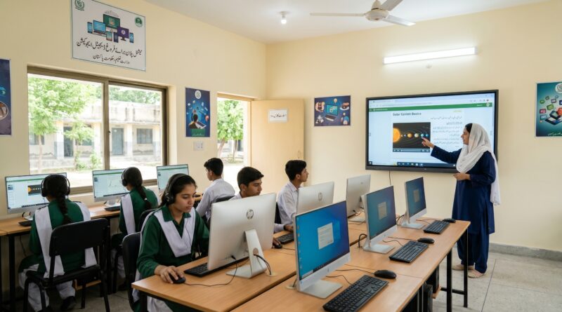 پاکستان میں ڈیجیٹل تعلیم کے فروغ کے لیے نیا قومی منصوبہ تیار