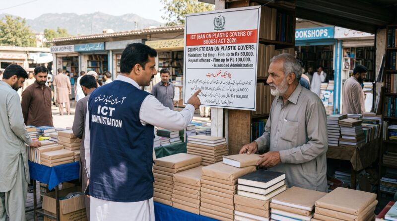 کتابوں پر پلاسٹک کور چڑھانے پر مکمل پابندی عائد، خلاف ورزی پر بھاری جرمانے عائد کرنے کا فیصلہ